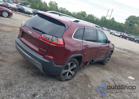 2019 Jeep Cherokee Limited 4X4 from USA, damaged, VIN 1C4PJMDX3KD304395